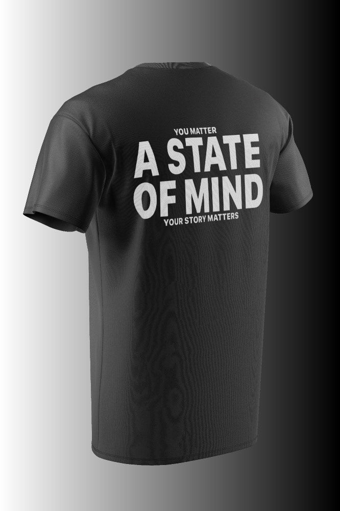 STATE OF MIND TEE (Black)