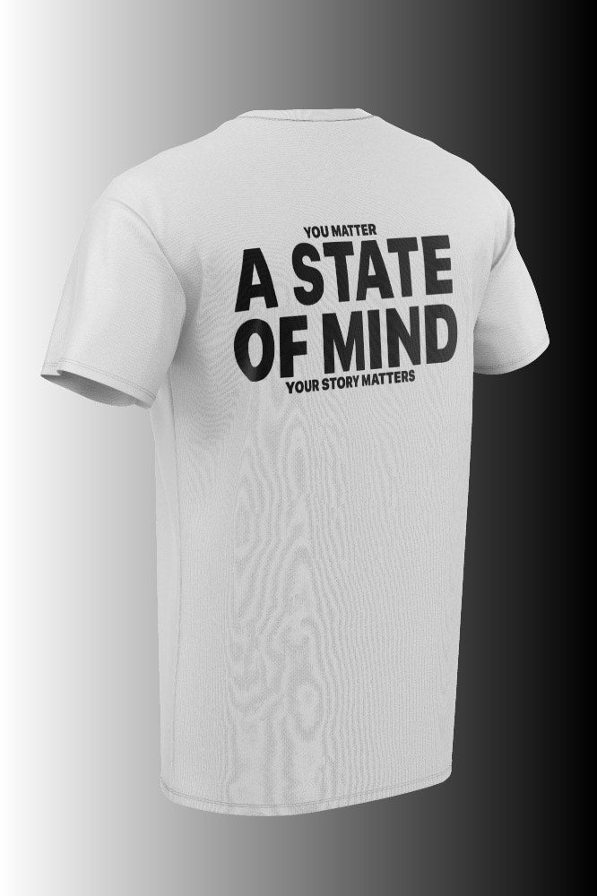 STATE OF MIND TEE (White}