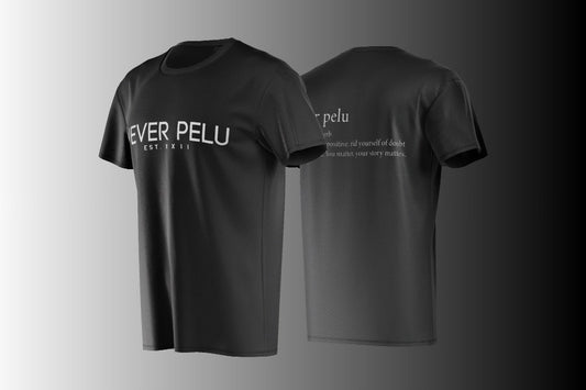 WHAT IS NEVER PELU TEE (Black)