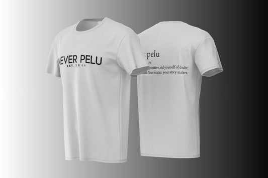 WHAT IS NEVER PELU TEE (White)